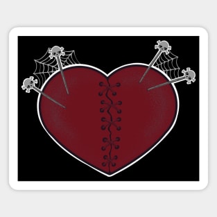 Valloween Voodoo Heart Magnet